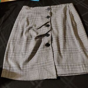 HARM WOMAN PLAID SKIRT